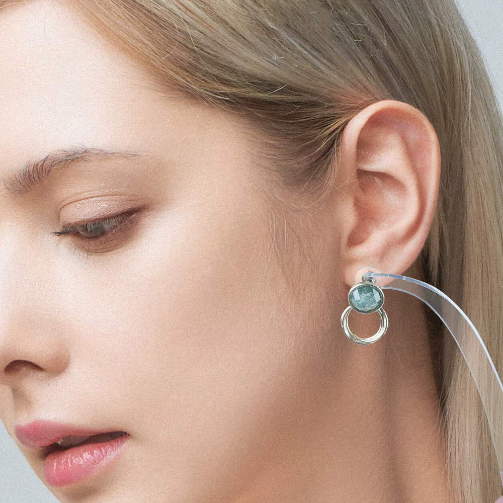 Body Jewelry Display - 5pcs Acrylic Earring Try-on Wand Custom