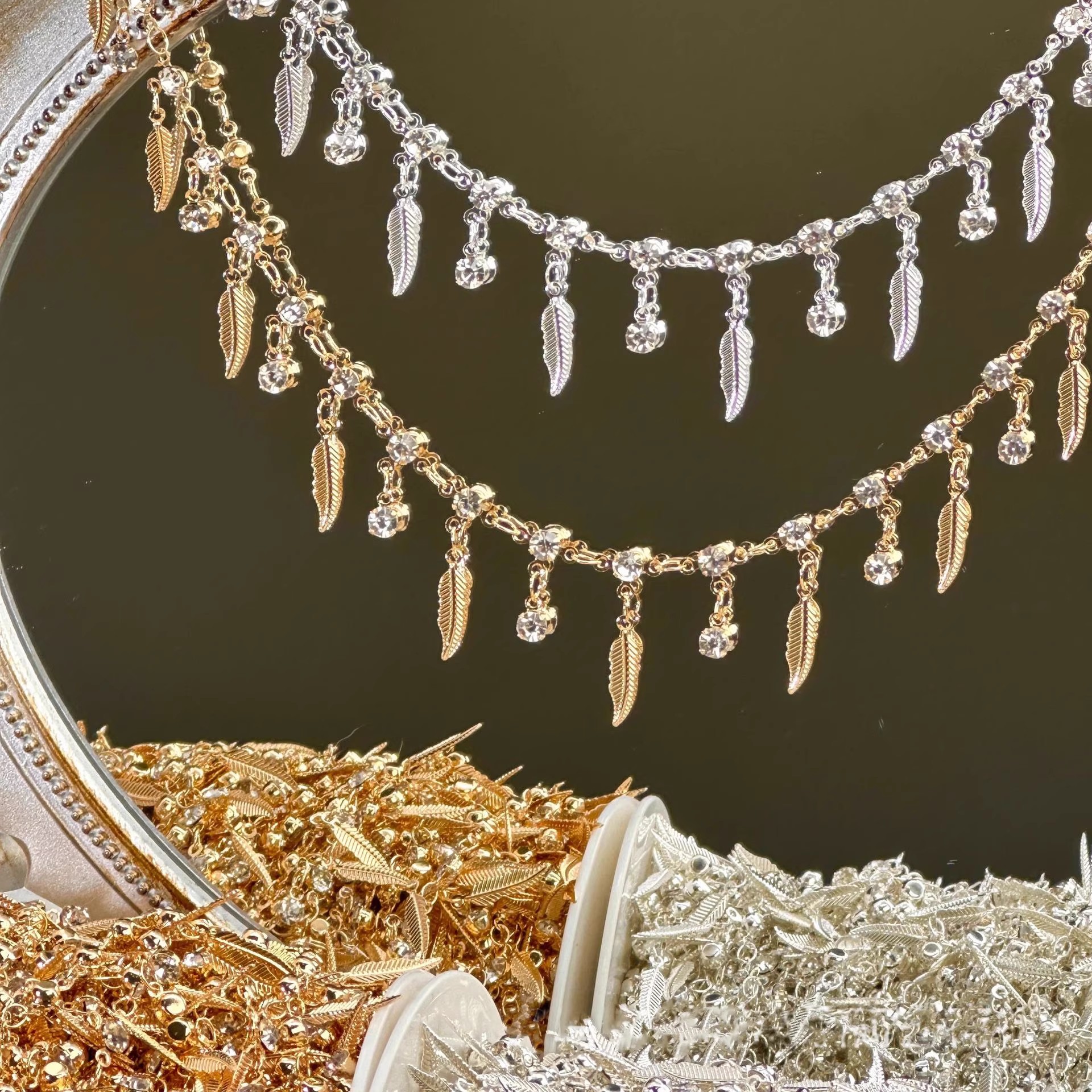 Body Jewelry Gold - 0.5/1/2Meter KC Gold color and silver