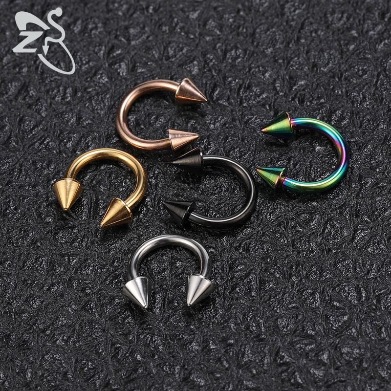 ZS Horseshoe 316L Surgical Ste - Zs Body Jewelry บทวิจารณ์และราคา