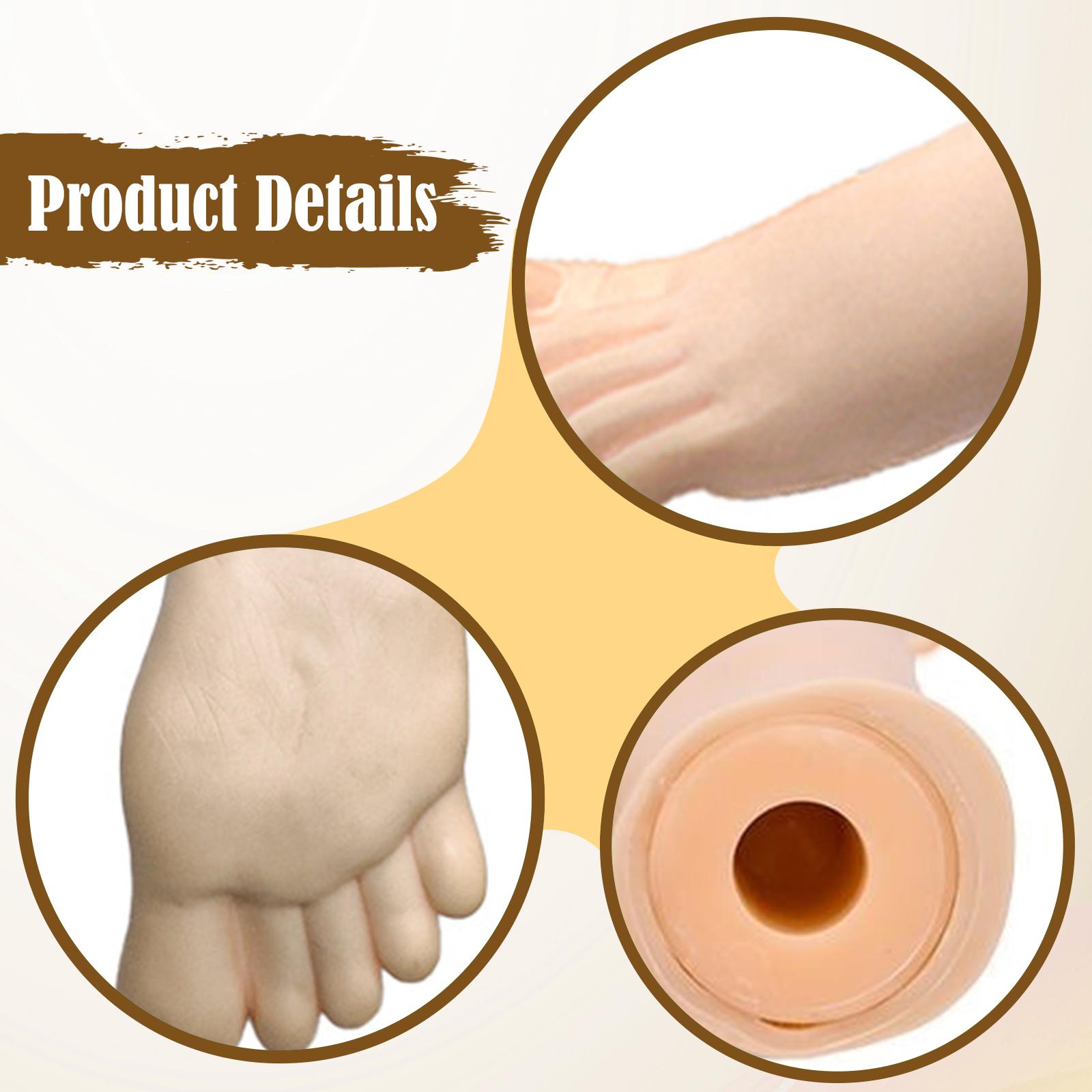 Realistic Female Foot Sock Dis - Body Jewelry Store บทวิจารณ์และราคา