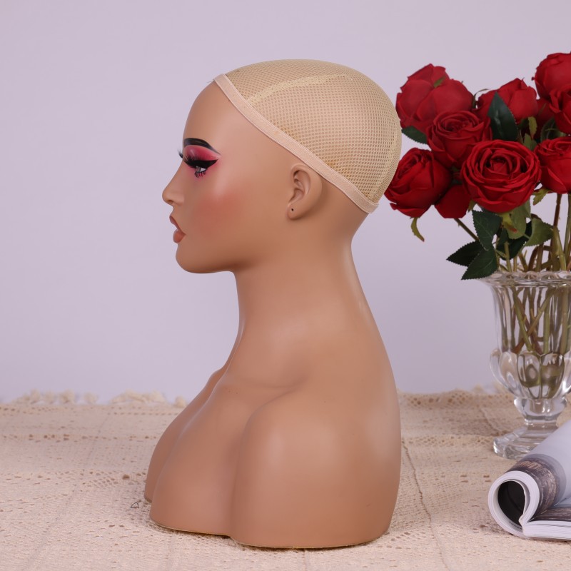 PVC Half Body Mannequin Head w - Body Jewelry Store บทวิจารณ์และราคา