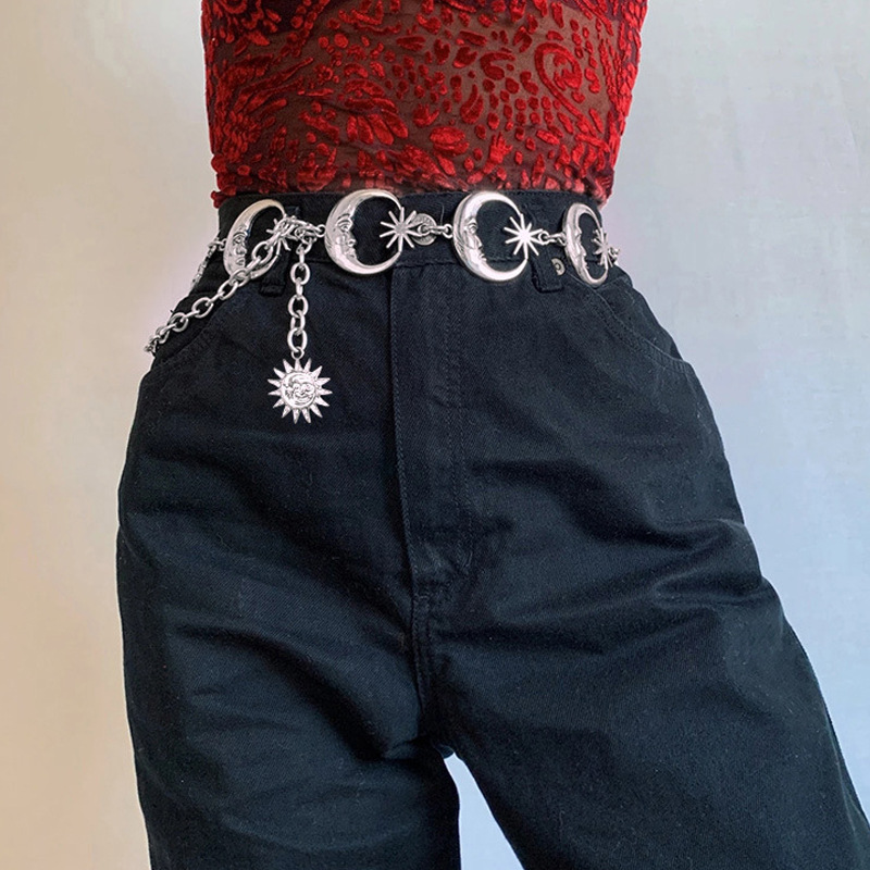 Fashion Chain Belt For Women M - Body Jewelry Luxury บทวิจารณ์และราคา