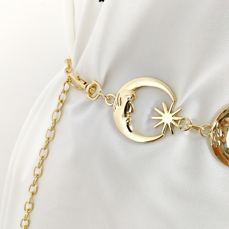 Fashion Chain Belt For Women M - Body Jewelry Luxury บทวิจารณ์และราคา