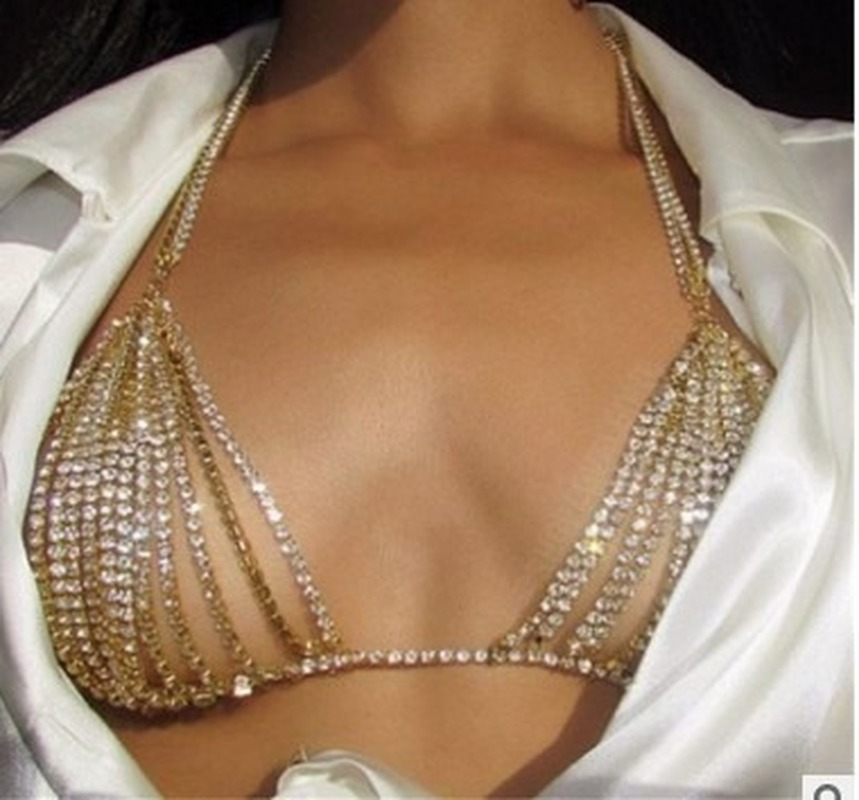 Luxury Heart Crytal Bikini Bod - Body Jewelry Luxury บทวิจารณ์และราคา