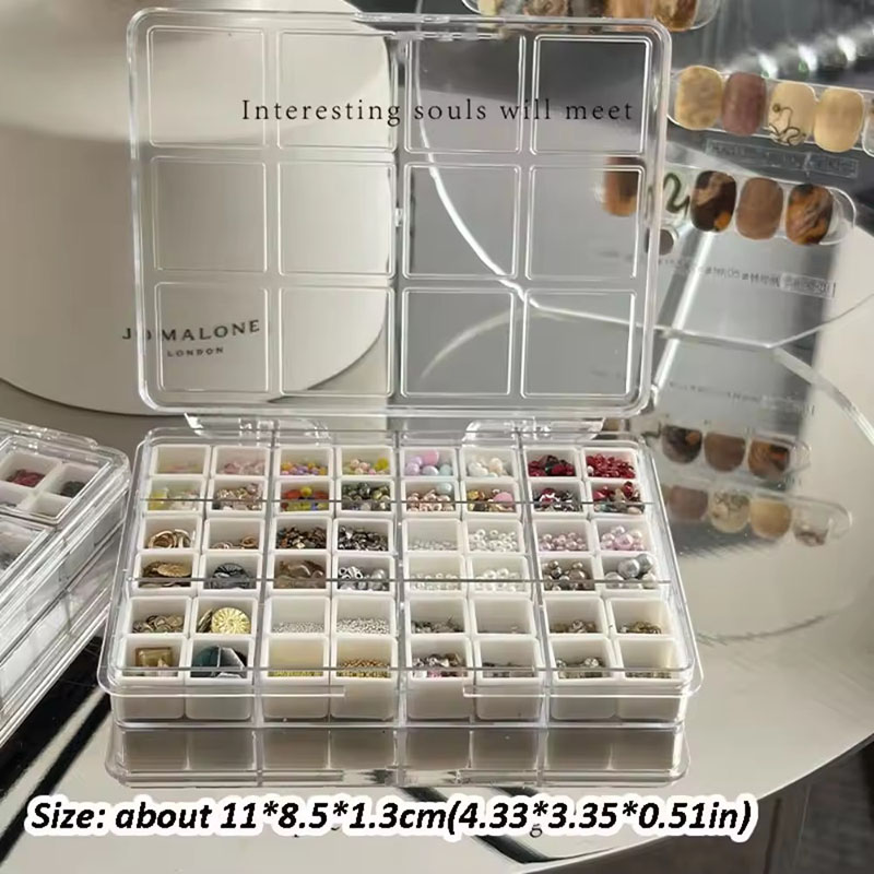 48 Grids Nail Accessories Stor - Body Jewelry Display บทวิจารณ์และราคา
