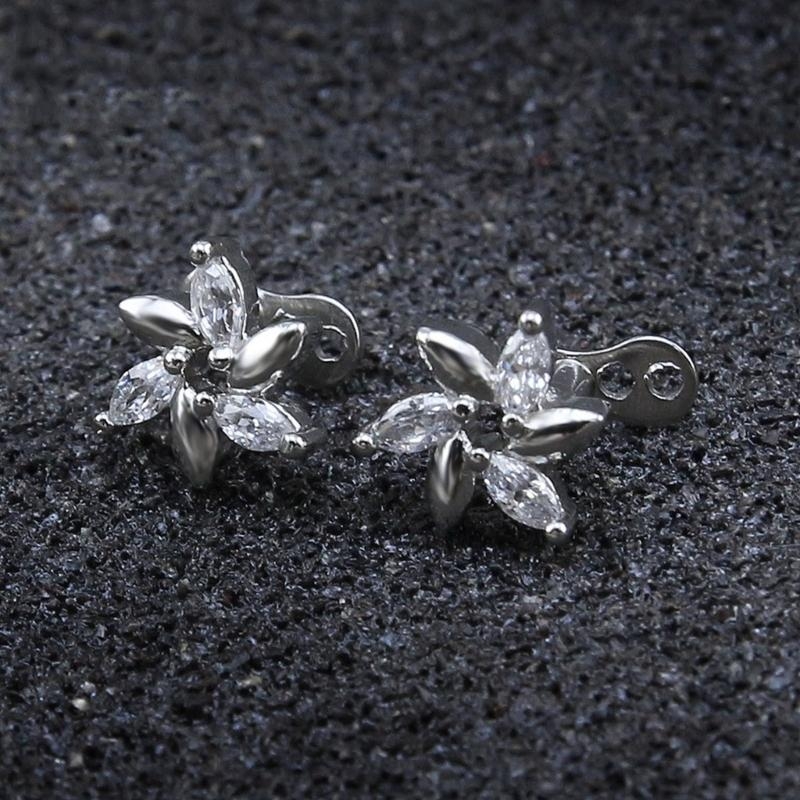Fashionable Stainless Dermal A - Body Jewelry For Sensitive Skin บทวิจารณ์และราคา
