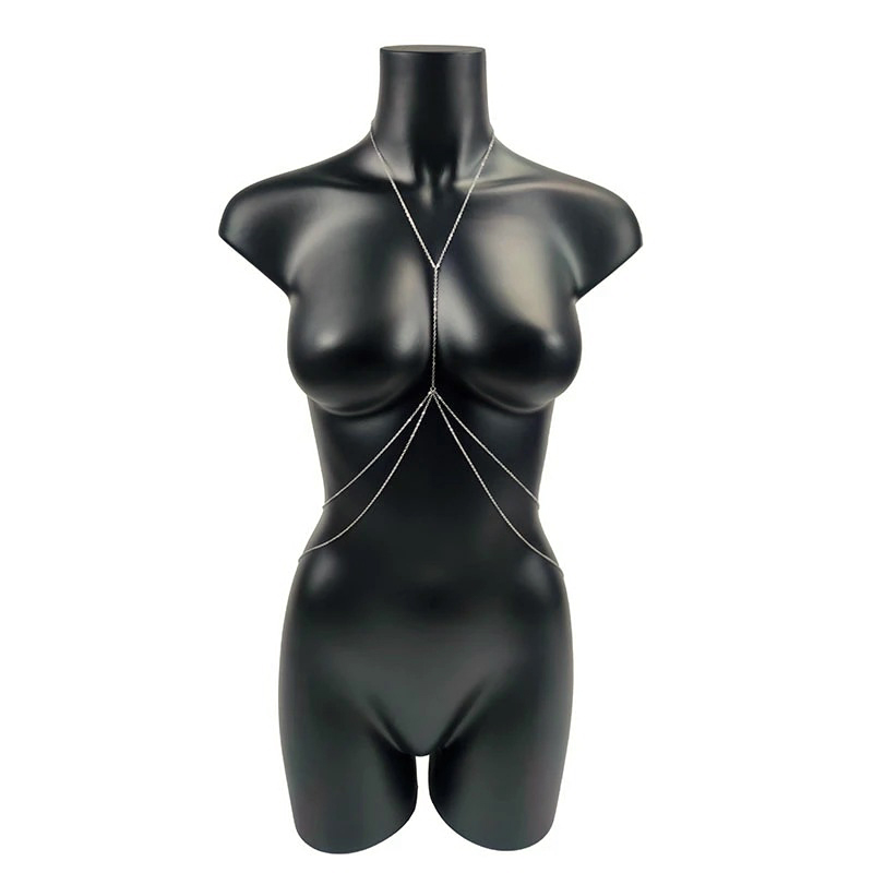 Body Jewelry Sexy Chest Chain  - Body Jewelry Luxury บทวิจารณ์และราคา