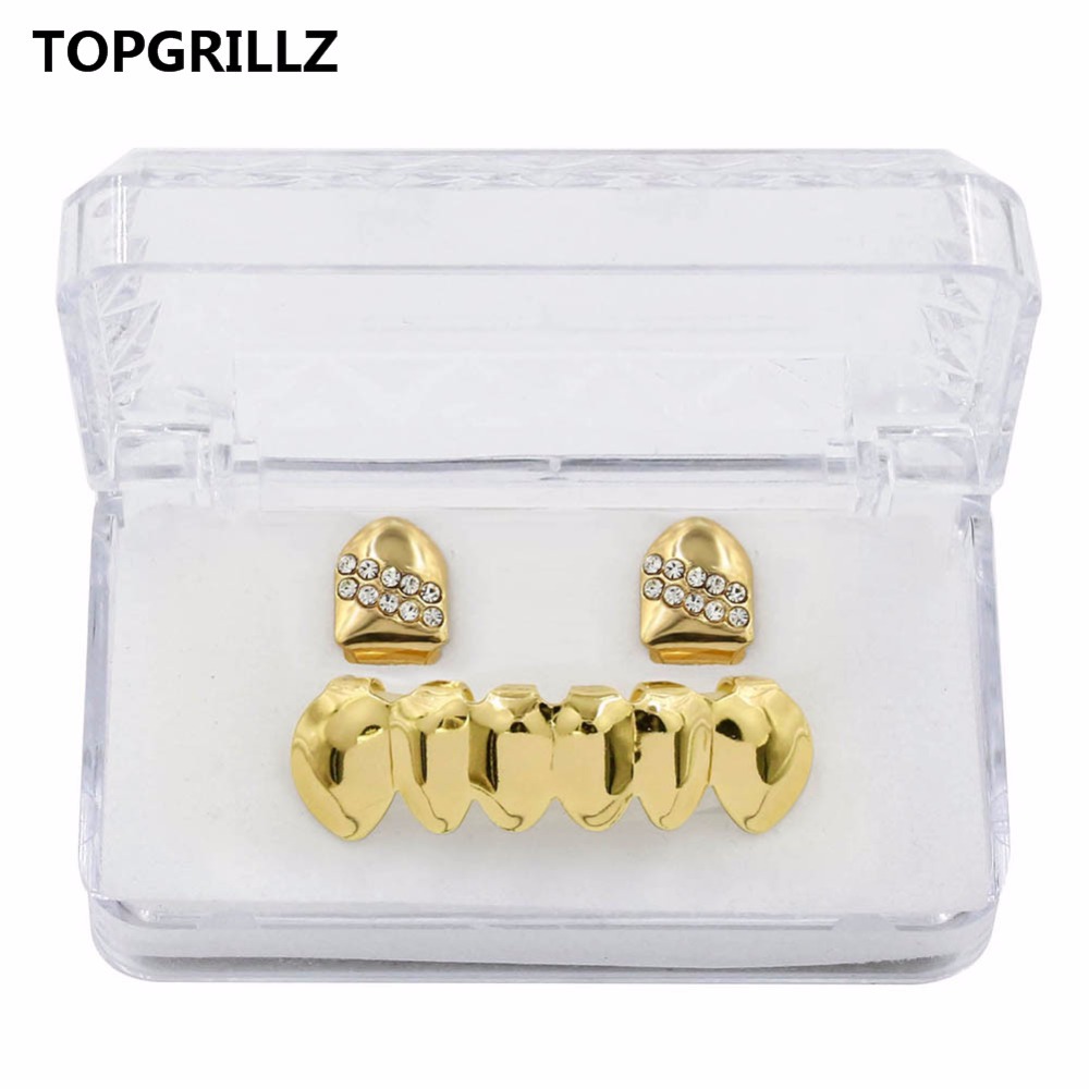 TOPGRILLZ Hip Hop Grillz Yello - Yellow Body Jewelry บทวิจารณ์และราคา