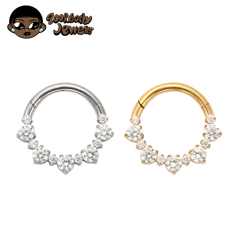 ASTM F136 TItanium Daith Click - Zoor Body Jewelry บทวิจารณ์และราคา