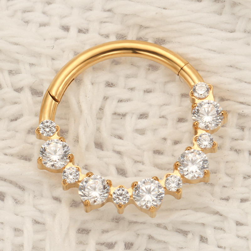 ASTM F136 TItanium Daith Click - Zoor Body Jewelry บทวิจารณ์และราคา
