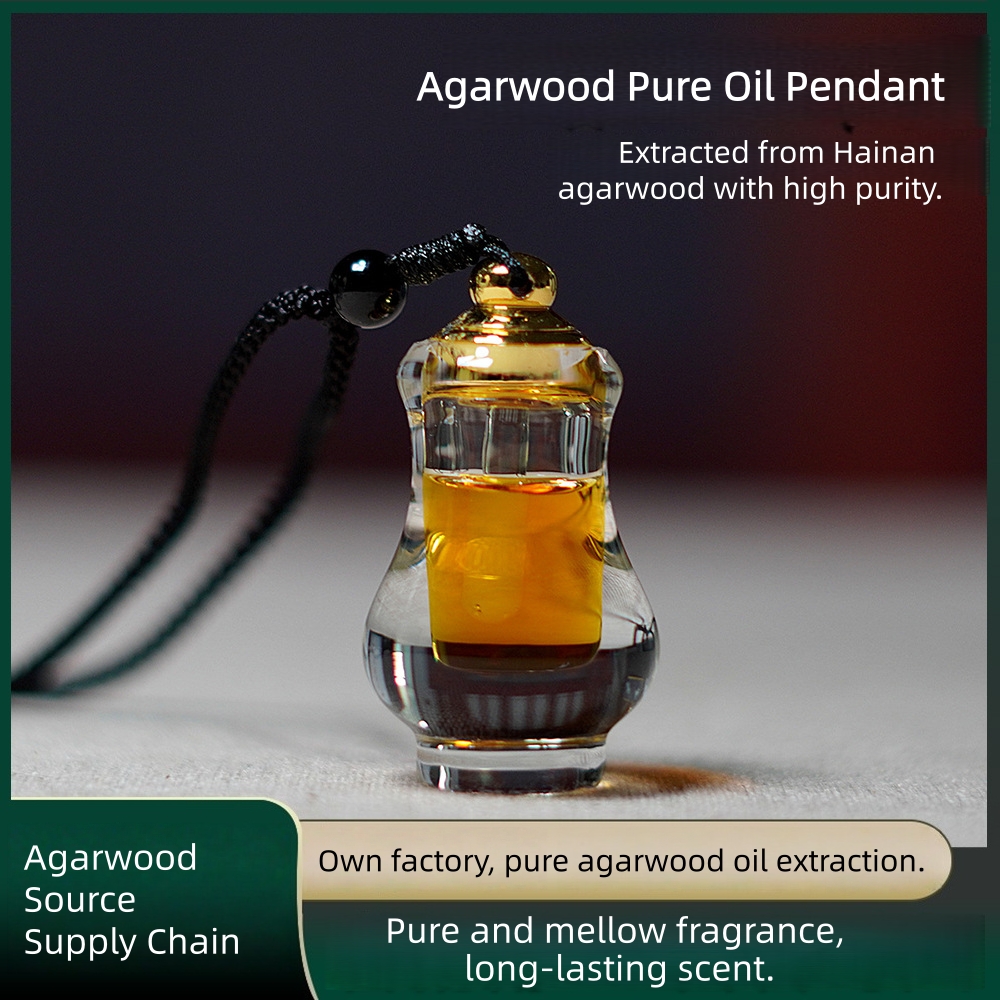 Agarwood Essential Oil Pendant - Body Jewelry Co บทวิจารณ์และราคา