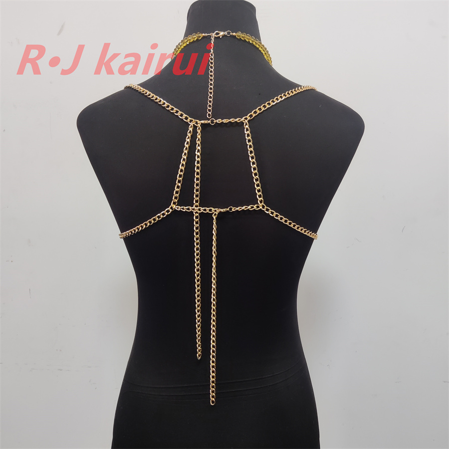 RJ Fashion Sexy Metal Yellow R - Yellow Body Jewelry บทวิจารณ์และราคา
