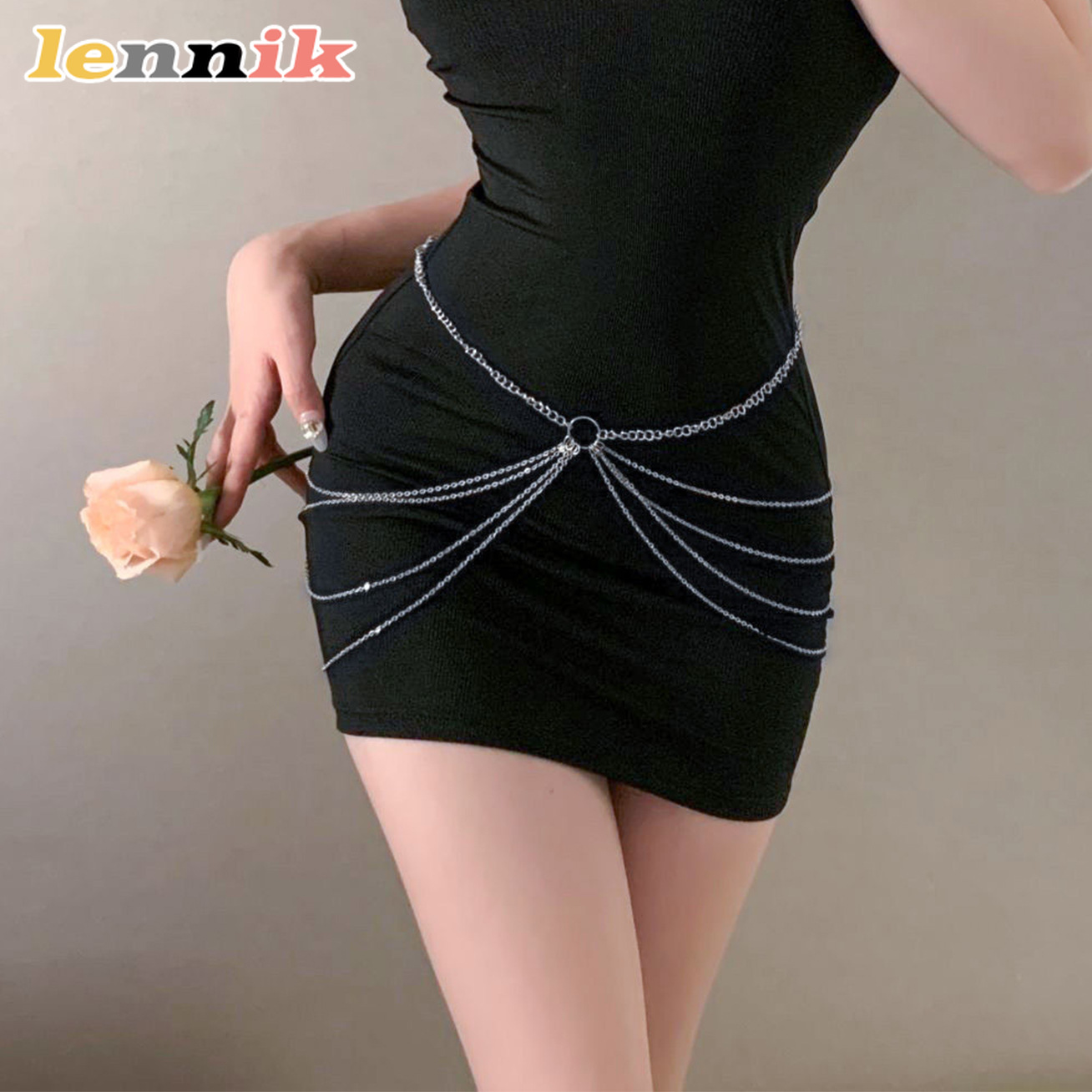 LENNIK Tassel Metal Multi-Laye - Body Jewelry Luxury บทวิจารณ์และราคา