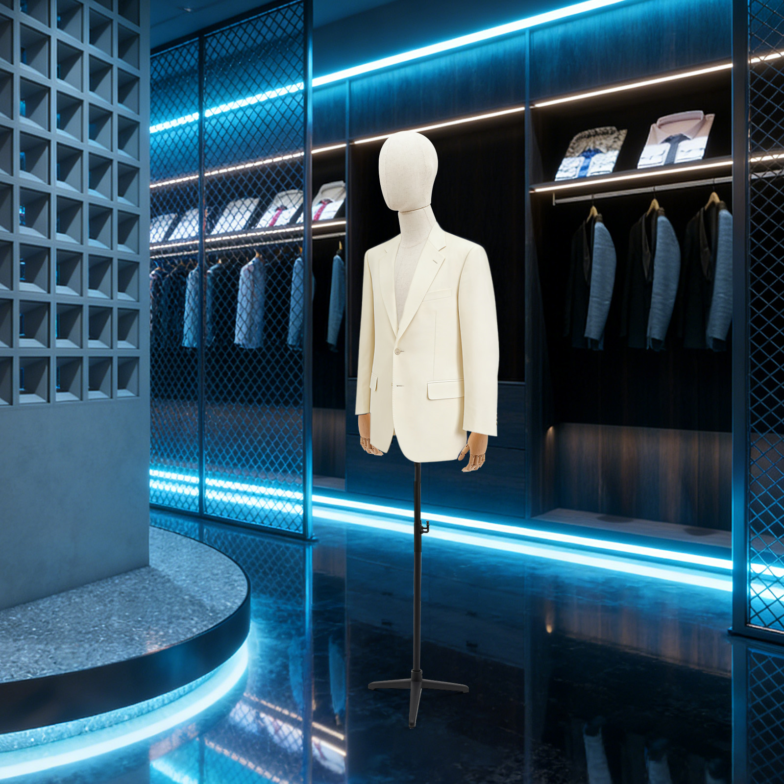 Male Mannequin Display Stand,  - Body Jewelry Store บทวิจารณ์และราคา