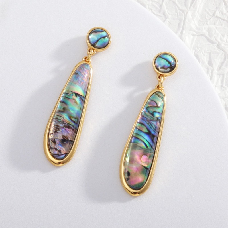 Abalone Shell Paper Water Drop - Body Jewelry Brands บทวิจารณ์และราคา