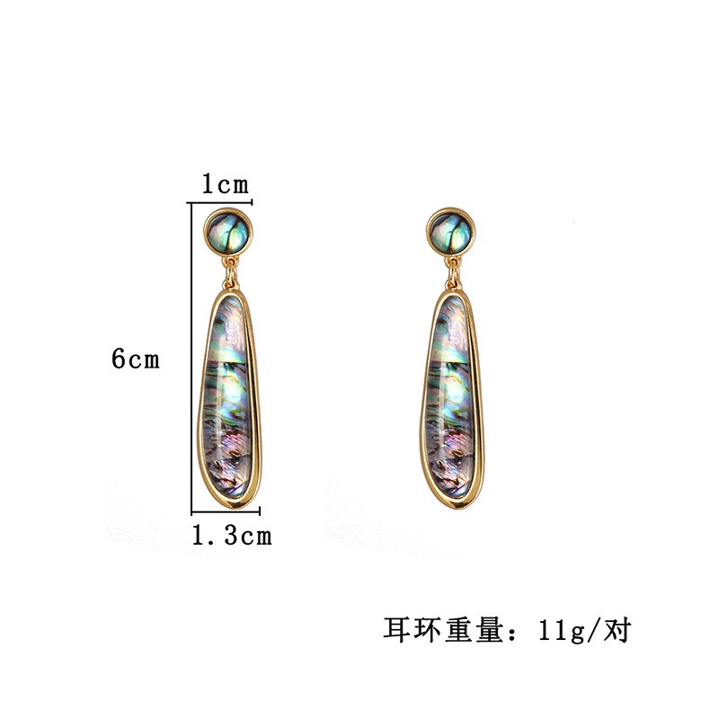 Abalone Shell Paper Water Drop - Body Jewelry Brands บทวิจารณ์และราคา