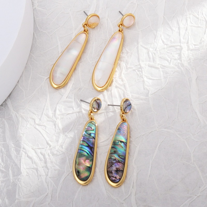 Abalone Shell Paper Water Drop - Body Jewelry Brands บทวิจารณ์และราคา
