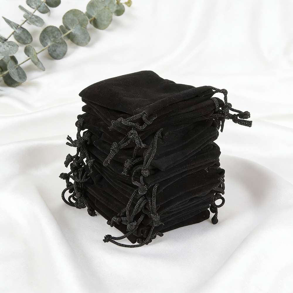100Pcs Jewelry Drawstring Velv - Body Jewelry Display บทวิจารณ์และราคา