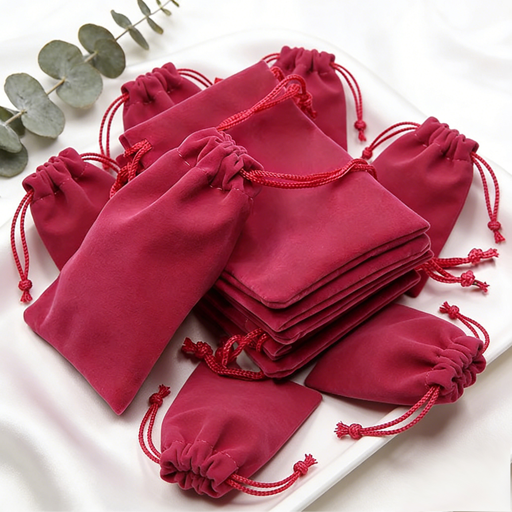 100Pcs Jewelry Drawstring Velv - Body Jewelry Display บทวิจารณ์และราคา