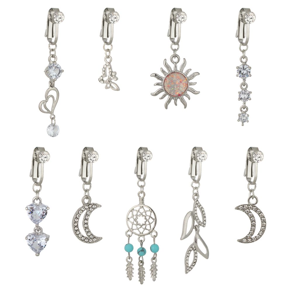 Faux Fake Belly Butterfly Fake - Body Jewelry And Earrings บทวิจารณ์และราคา