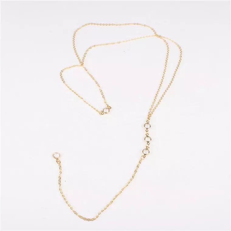 New Rhinestone Sexy Women's Ba - Body Chain Jewelry บทวิจารณ์และราคา