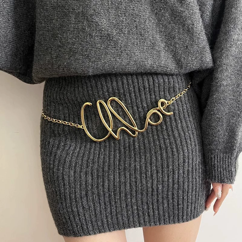 2025 New Retro Gold Letter Wai - Body Jewelry Gold บทวิจารณ์และราคา