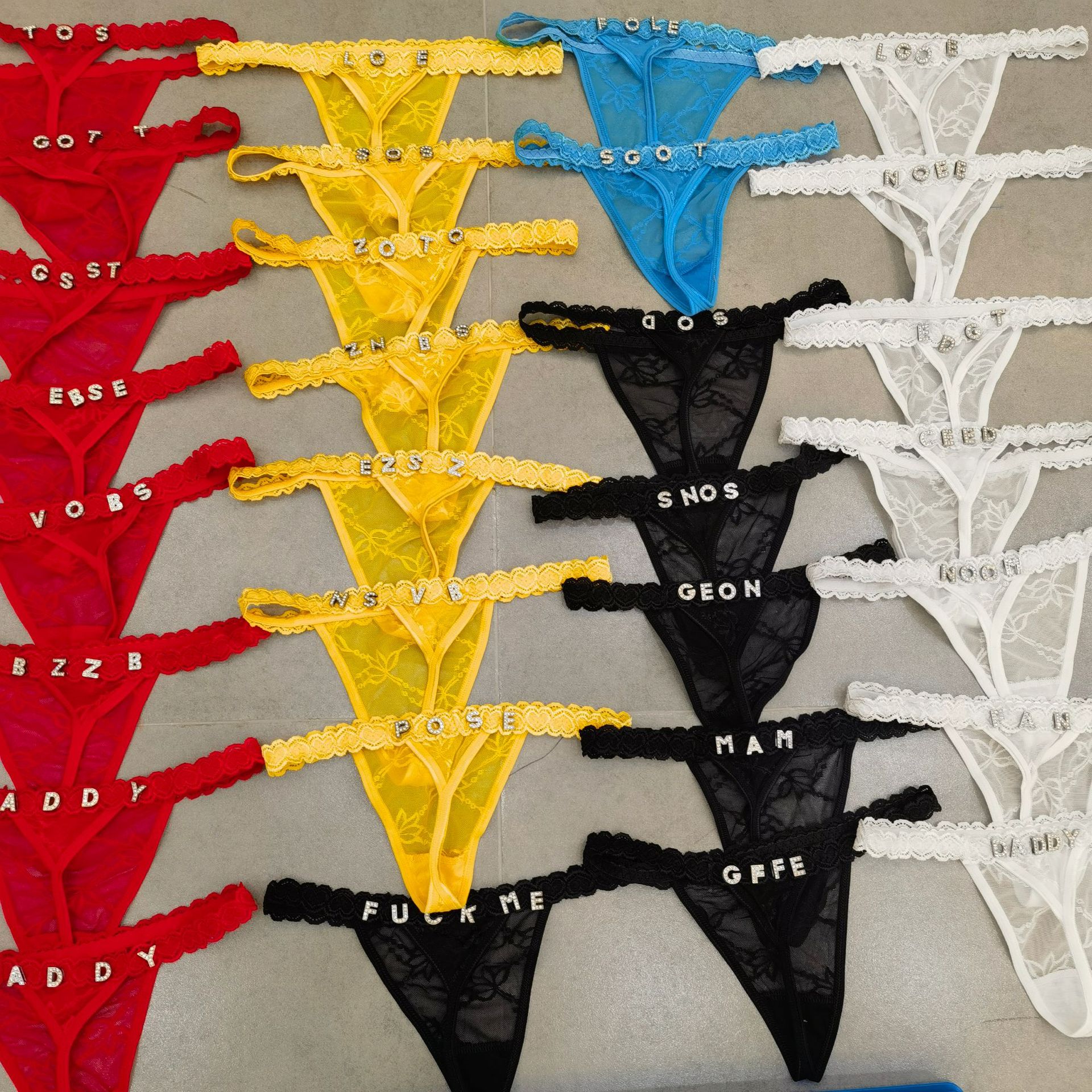 Customize Thongs Crystal Name  - Body Chain Jewelry บทวิจารณ์และราคา