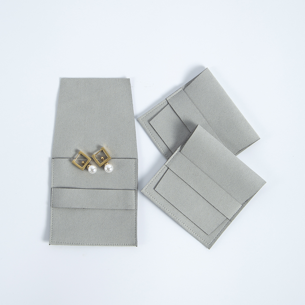 5pcs Microfiber Jewelry Pouch  - Body Jewelry Display บทวิจารณ์และราคา