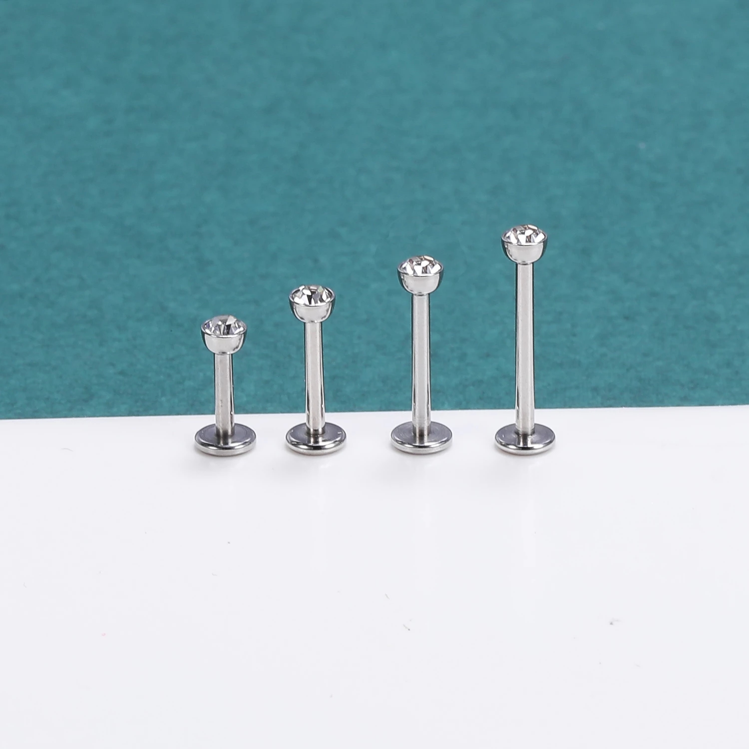 ZS 3PCS/LOT Stainless Steel Tr - Zs Body Jewelry บทวิจารณ์และราคา