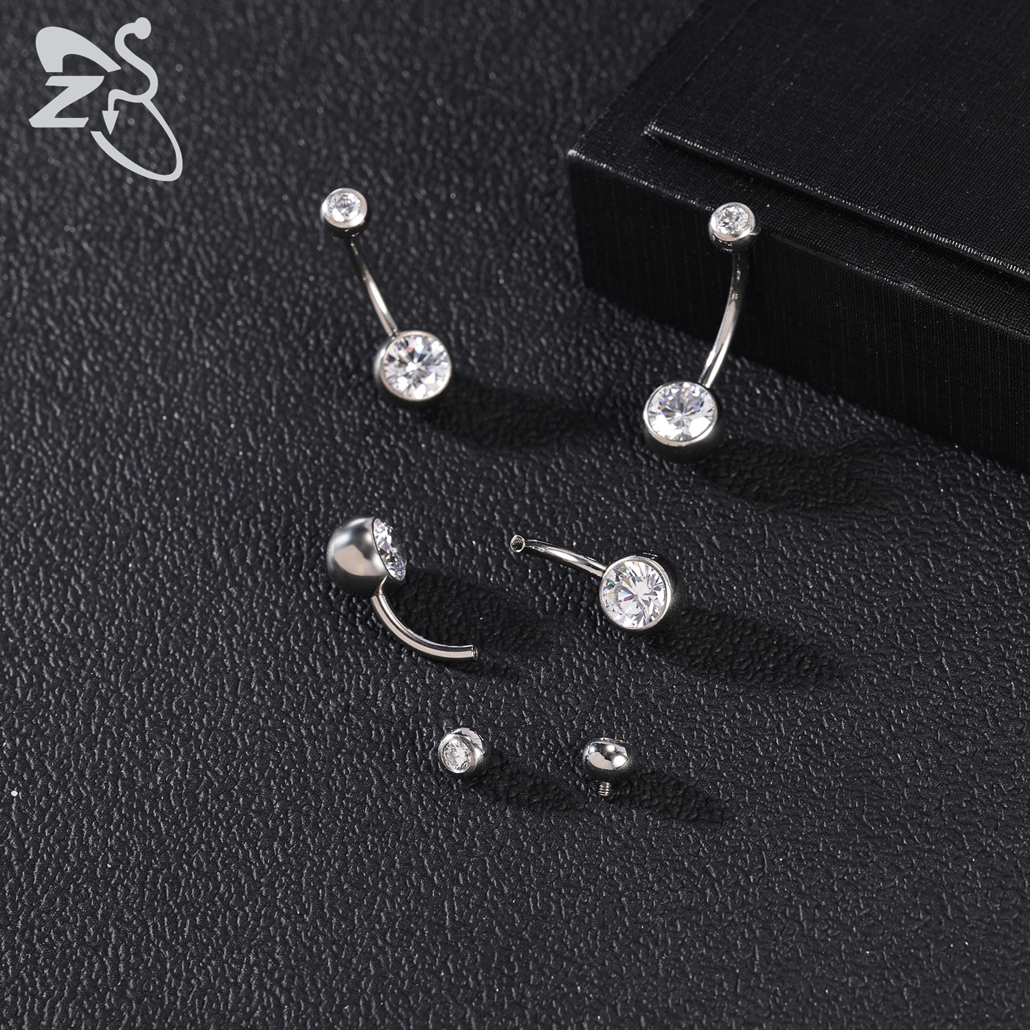 ZS 1PC 14G G23 Titanium Belly  - Zs Body Jewelry บทวิจารณ์และราคา