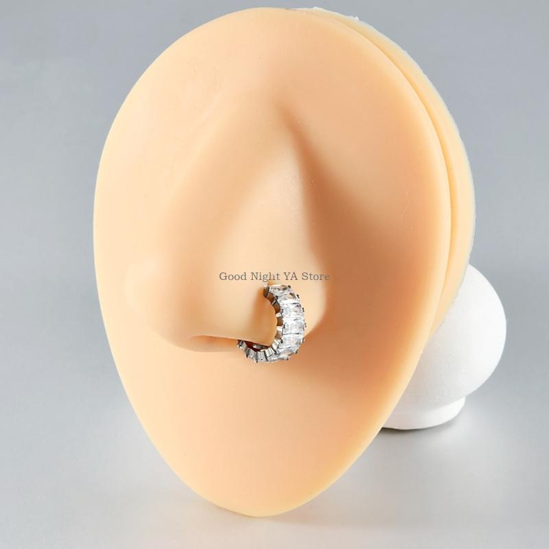  Titaniums Alloy Cartilage Ear - Body Jewelry For Sensitive Skin บทวิจารณ์และราคา