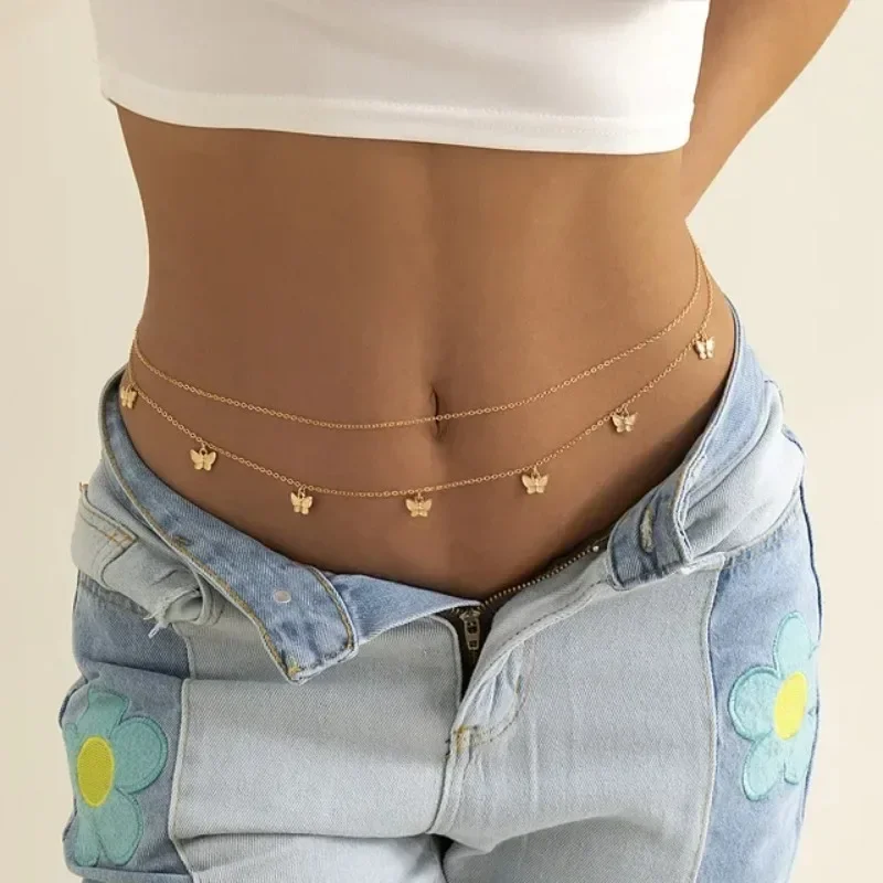 New Charm Sexy Double Layer Bu - Body Jewelry Ends บทวิจารณ์และราคา