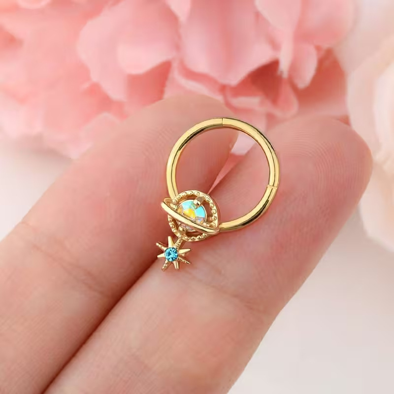 Septum Rings Planet Jewelry Su - Body Jewelry And Earrings บทวิจารณ์และราคา