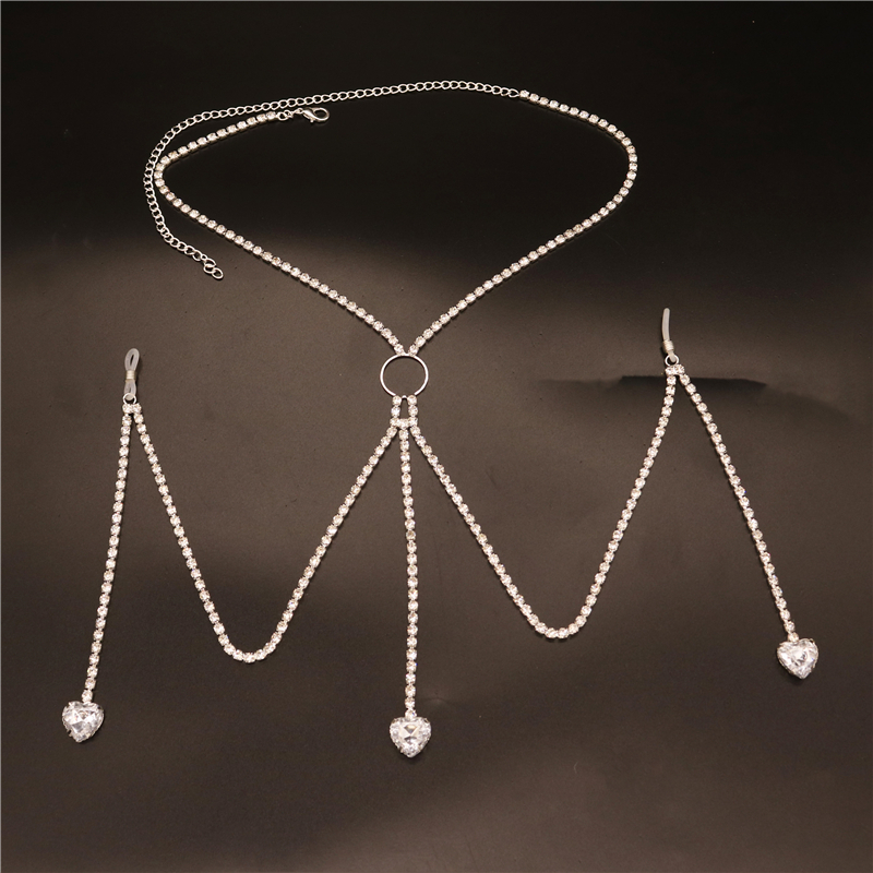 2023 New Fashion White Heart N - Body Chain Jewelry บทวิจารณ์และราคา