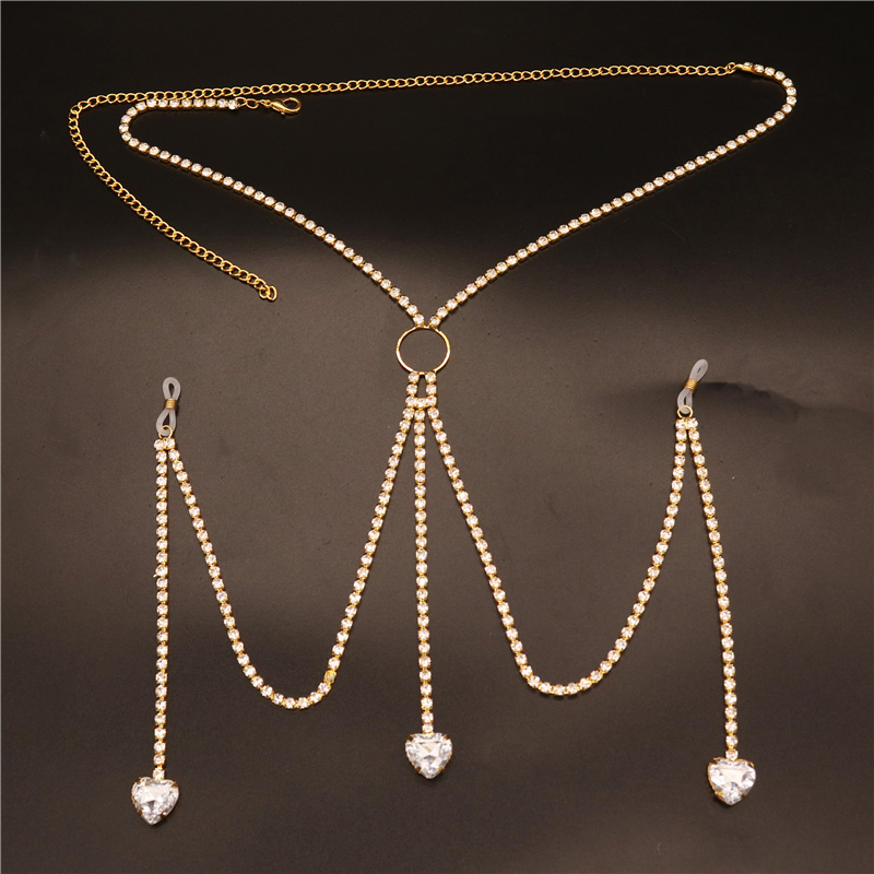 2023 New Fashion White Heart N - Body Chain Jewelry บทวิจารณ์และราคา