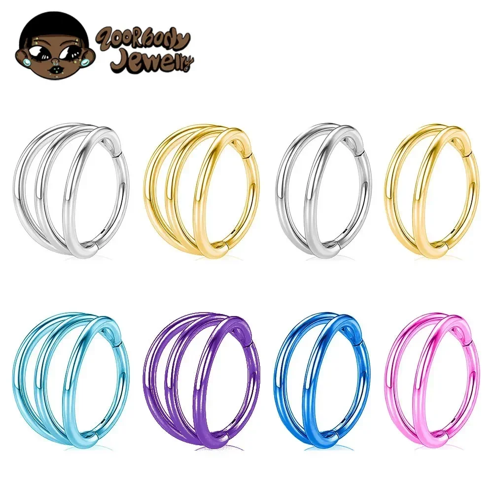 ASTM F136 Titanium 3 Layer Hin - Zoor Body Jewelry บทวิจารณ์และราคา