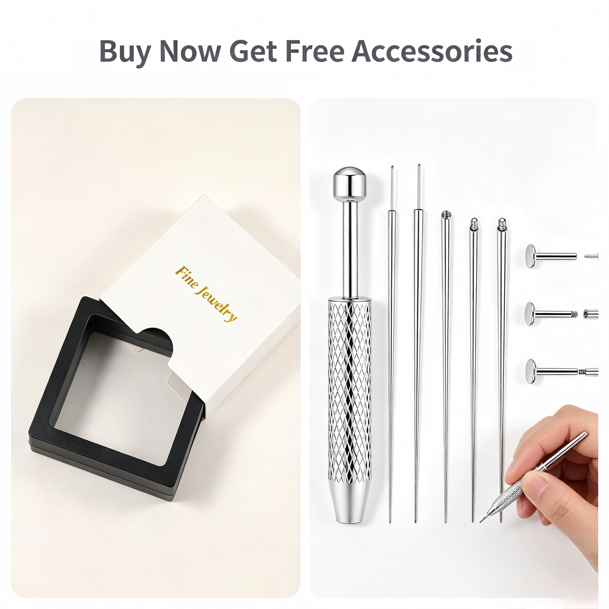 CANNER 1PC 14K Solid Gold Deli - Body Jewelry Titanium บทวิจารณ์และราคา