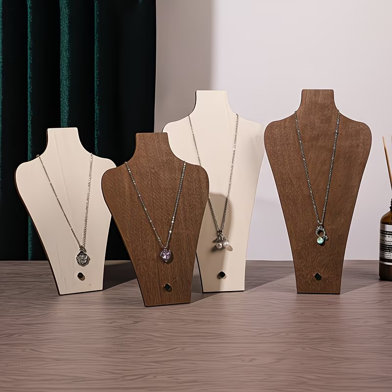 Walnut Wood Detachable Mannequ - Body Jewelry Display บทวิจารณ์และราคา