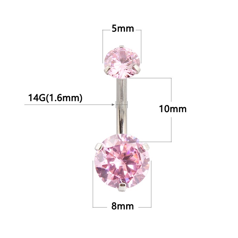 New Brand AAA Zircon Jeweled S - Body Jewelry Brands บทวิจารณ์และราคา