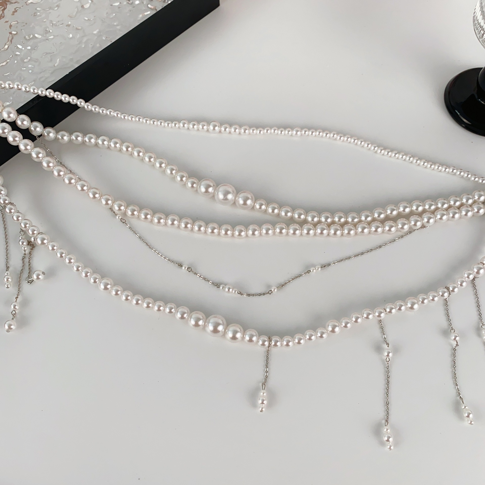 Ladies' Waist Chain Pearl Mult - Body Jewelry Brands บทวิจารณ์และราคา