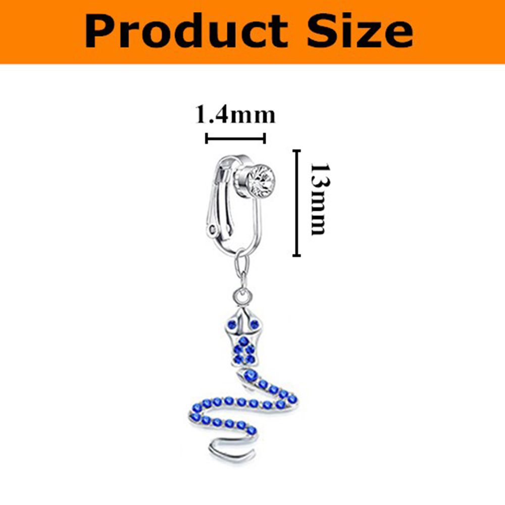 Accessories Clip On Earrings C - Body Jewelry And Earrings บทวิจารณ์และราคา