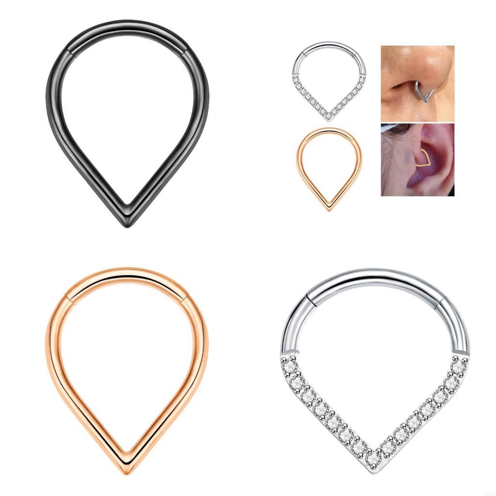   Titaniums Steel Body Jewelry - Body Jewelry For Sensitive Skin บทวิจารณ์และราคา