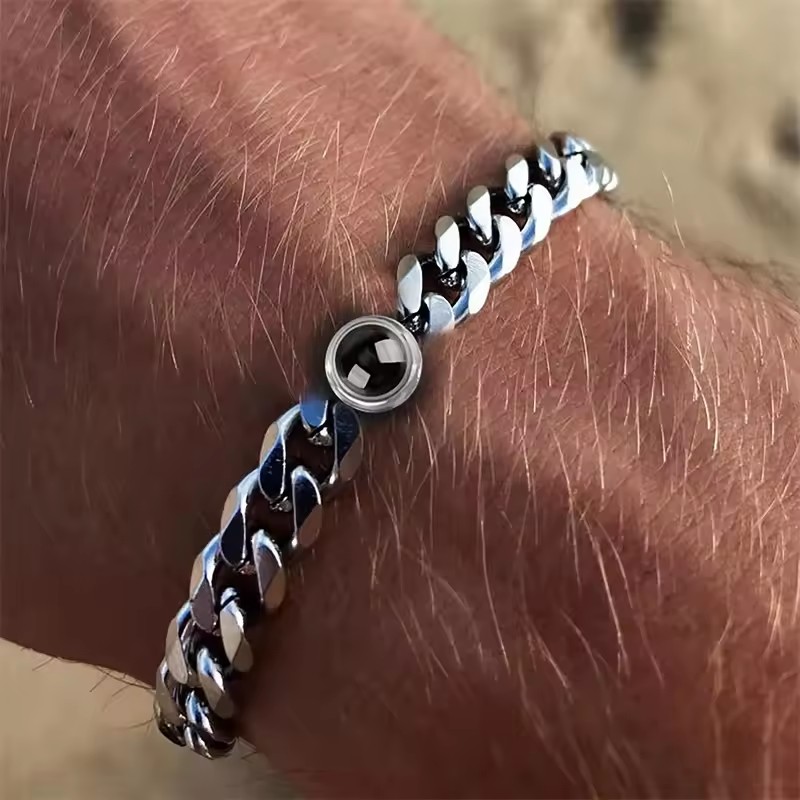 with Personalized Photo Projec - Body Jewelry Titanium บทวิจารณ์และราคา