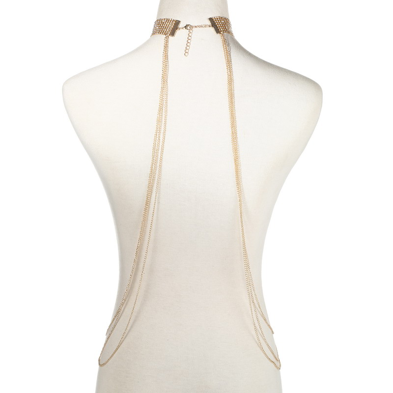 Gold Color Body Chain Women  R - Body Jewelry Luxury บทวิจารณ์และราคา