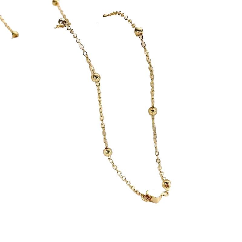 Girls Simple Heart Beaded Bell - Body Chain Jewelry บทวิจารณ์และราคา