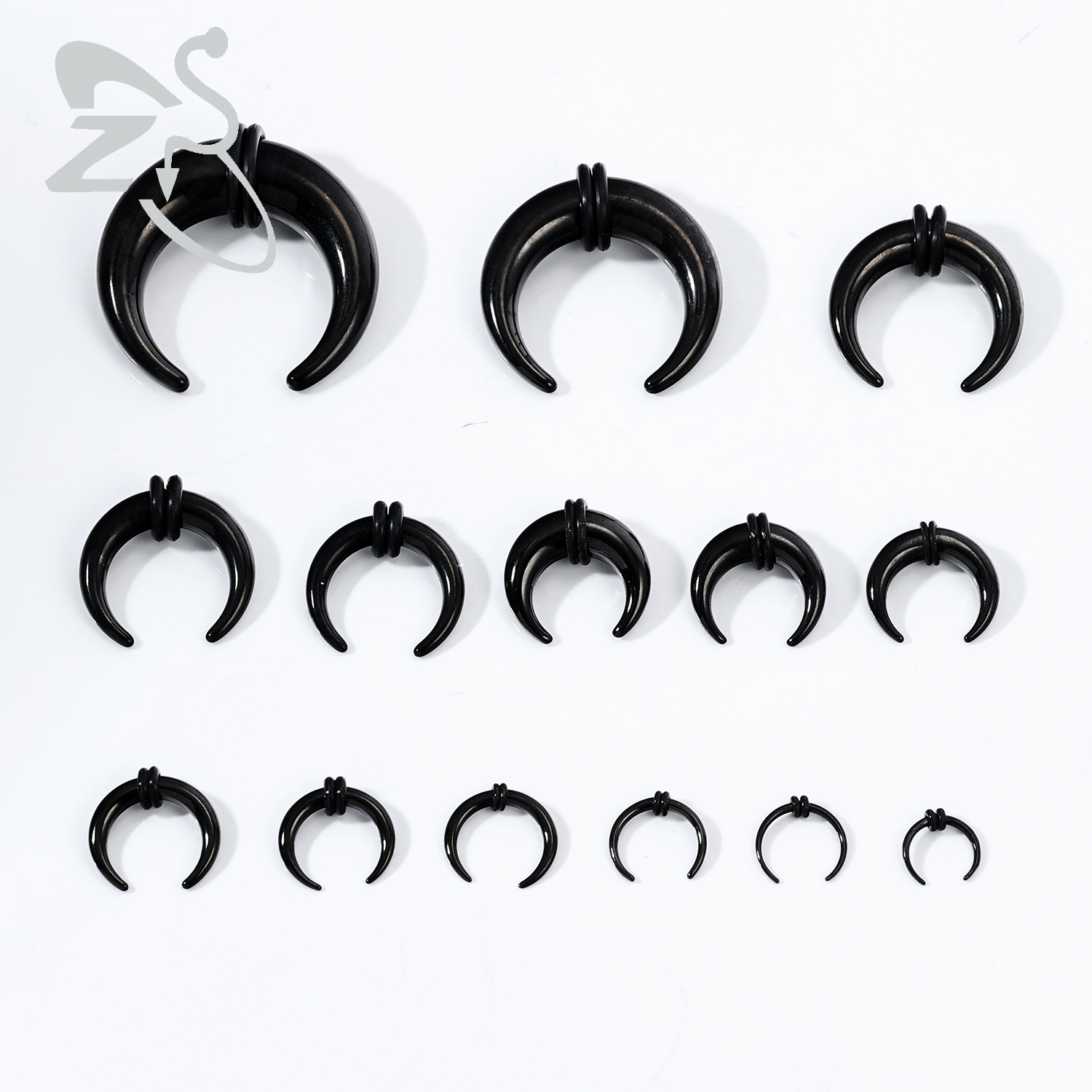 ZS 1PC 2G/4G/6G Buffalo Horn N - Zs Body Jewelry บทวิจารณ์และราคา