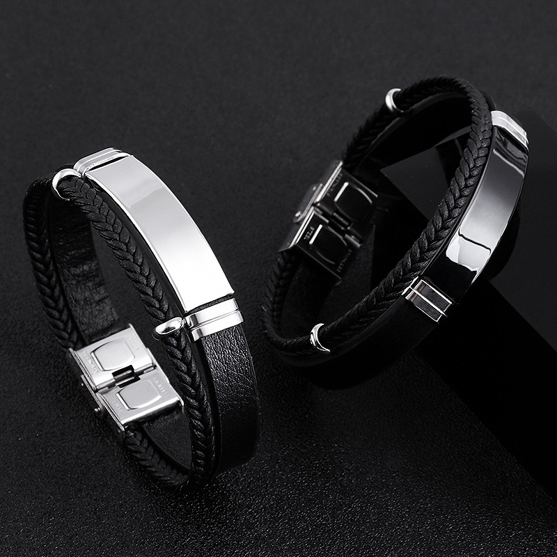 Custom Stainless Steel Bracele - Body Jewelry Titanium บทวิจารณ์และราคา