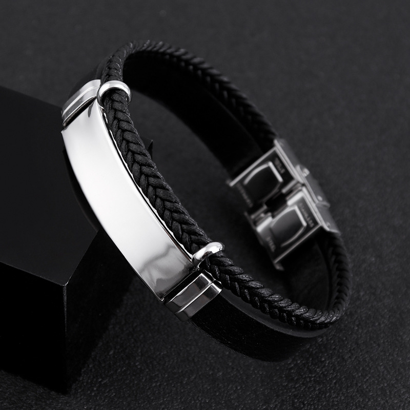 Custom Stainless Steel Bracele - Body Jewelry Titanium บทวิจารณ์และราคา