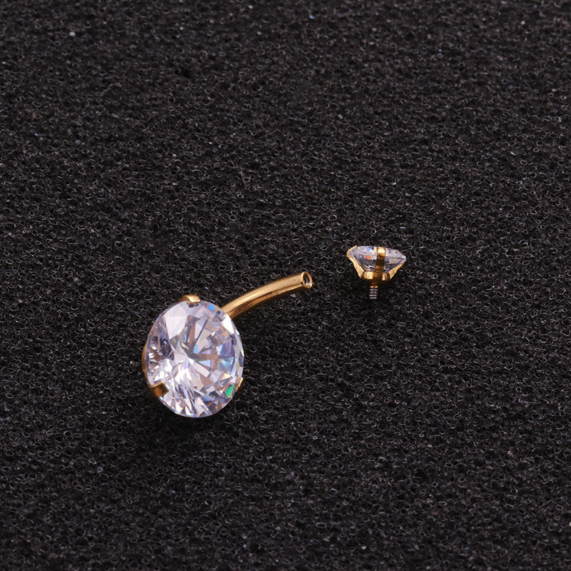 14G Belly Button Rings Surgica - Body Jewelry For Sensitive Skin บทวิจารณ์และราคา