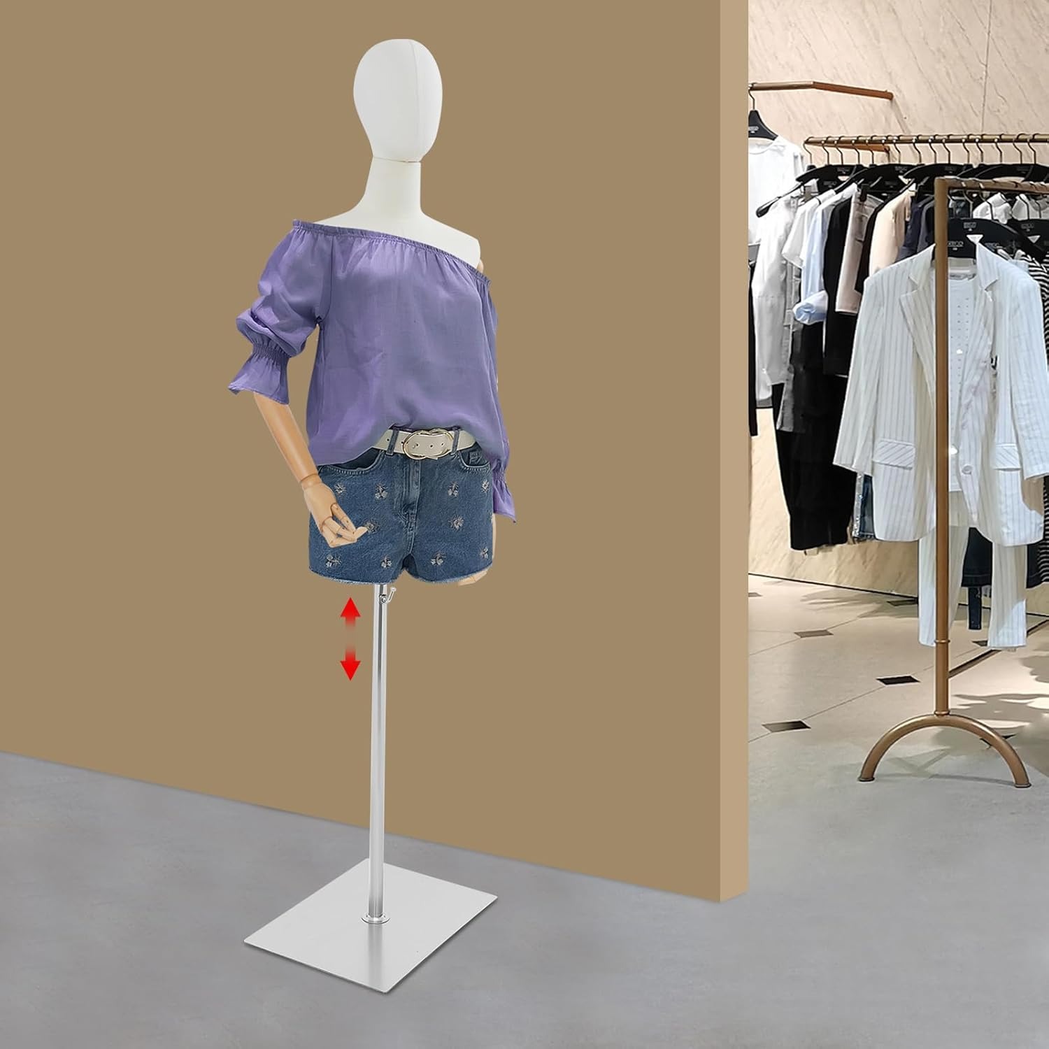 Female Mannequin Dress Form To - Body Jewelry Store บทวิจารณ์และราคา